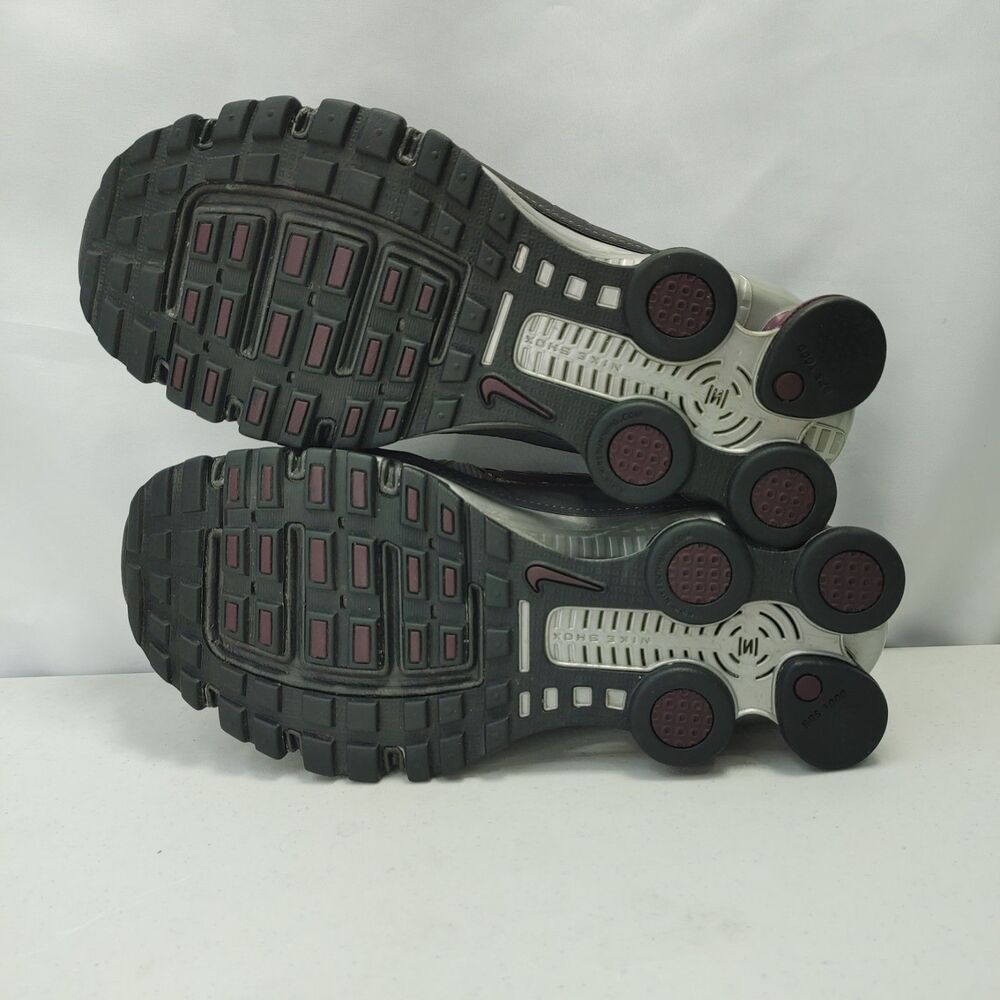 Nike Shox Turbo VII Women's Size 7.5 Athletic Sneakers Silver Purple 324749-051 - Picture 5 of 10